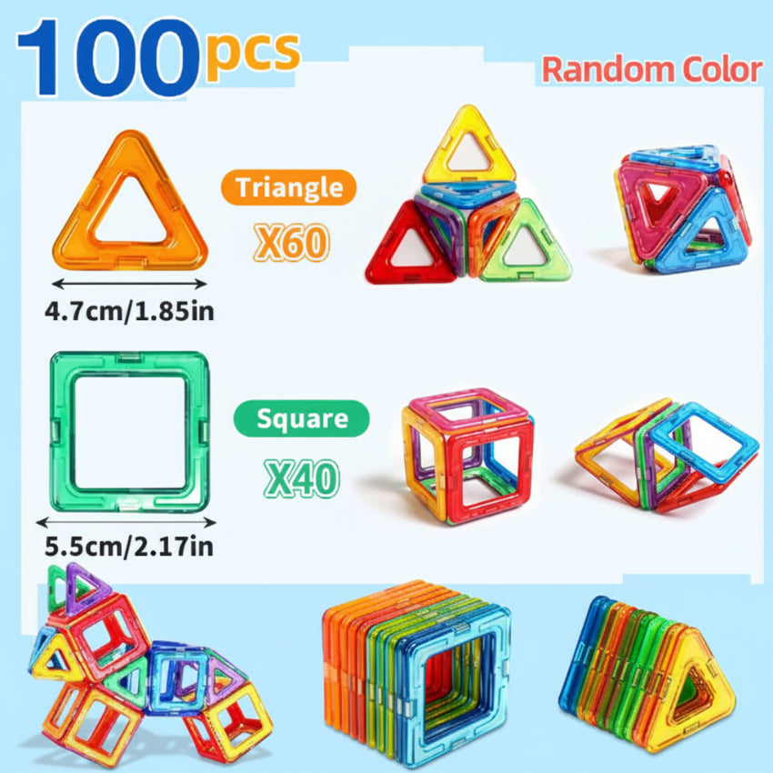 Jeux construction magnetto 100