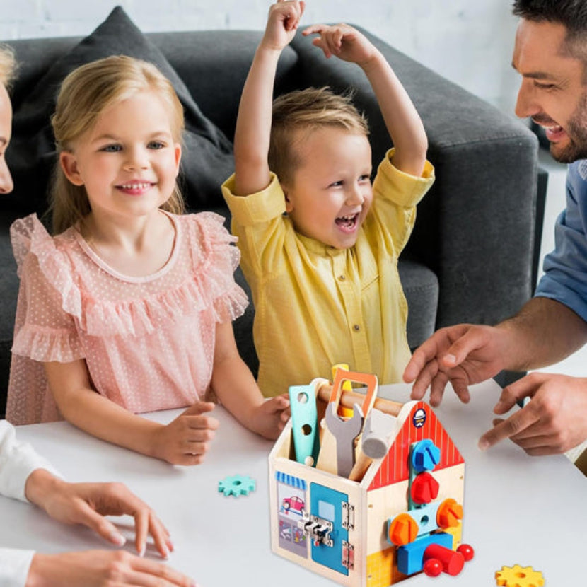 jeux construction enfants papa