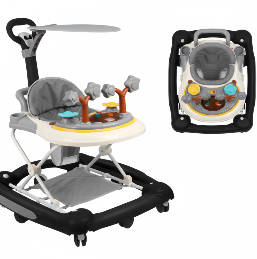 Trotteur bébé démonstration ferme