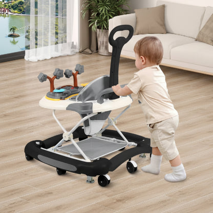 Trotteur bebe noir garçonnet marche