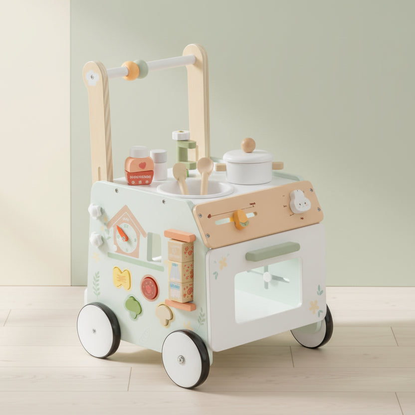 chariot marche montessori cuisine mesures