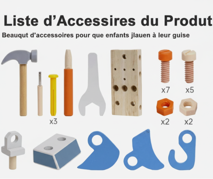 jeux construction camion accessoires