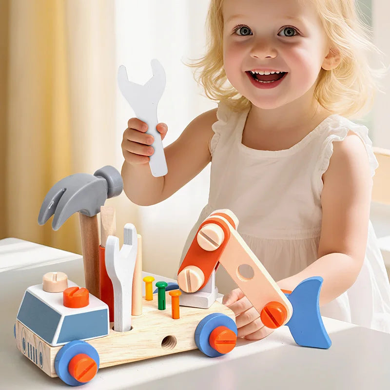 jeux construction camion fillette