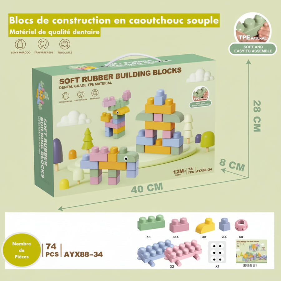 jeux de construction 74 pièces