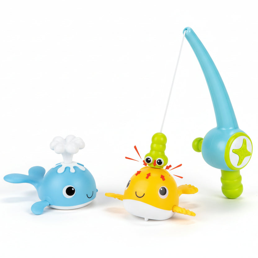 jouet baignoire bébé canne pêche