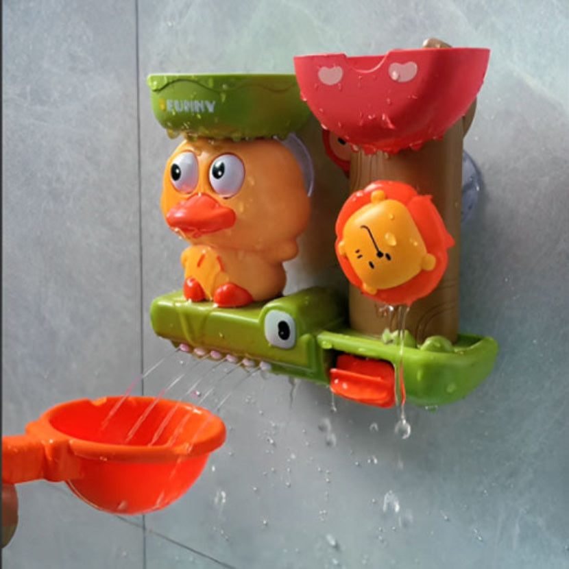 jouet baignoire bébé fixé mur coualnt