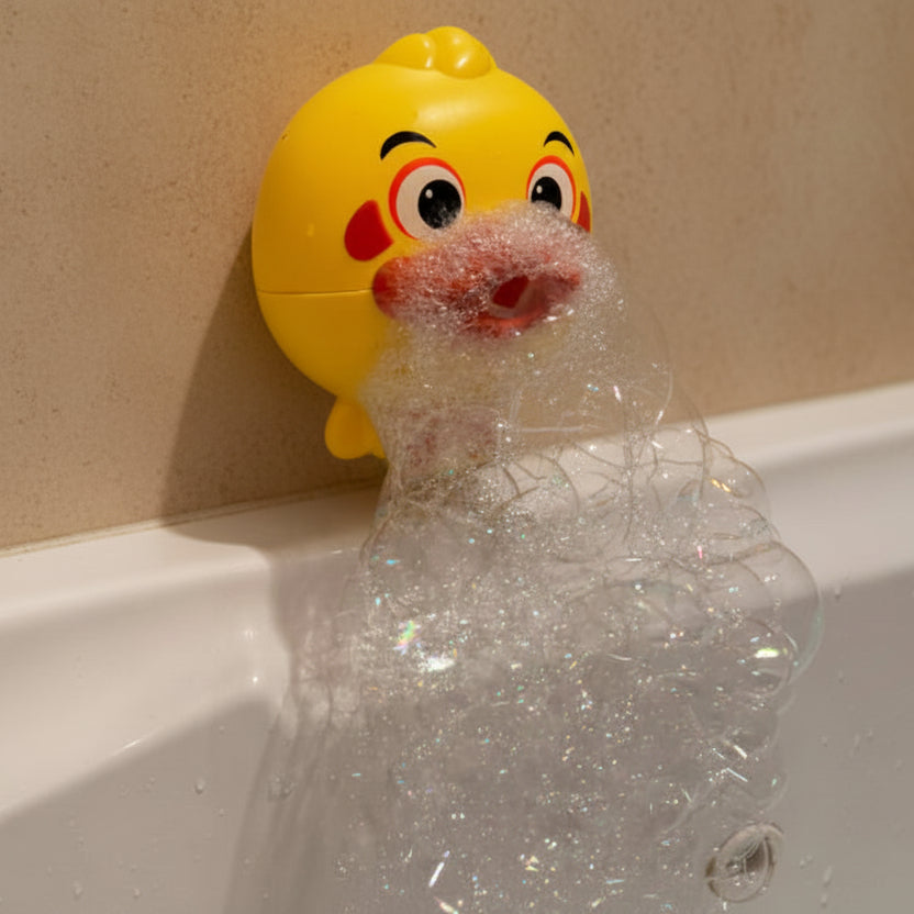 jouet de baignoire bébé canard cracheur