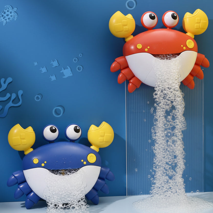 jouet de baignoire bébé crabes cracheurs
