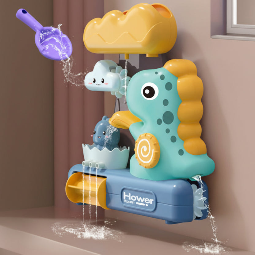 jouet de baignoire bébé dinosaure présentation