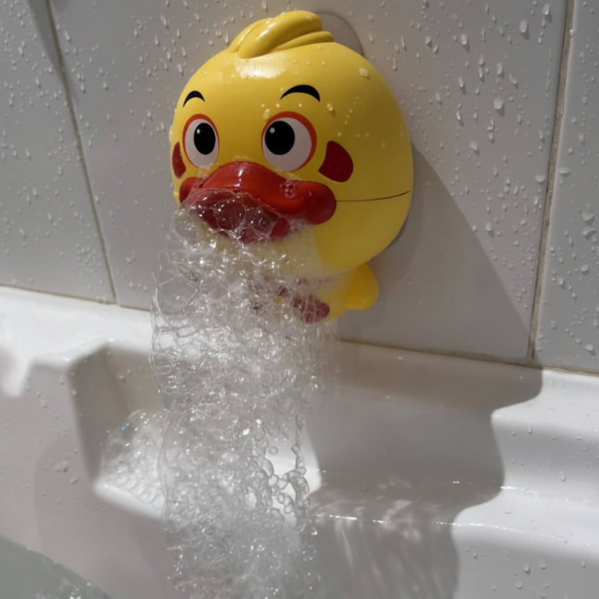 jouet de bain canard bulles