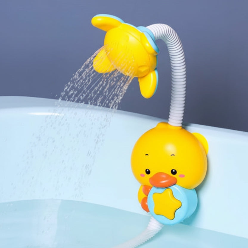 jouet de bain fleur soleil