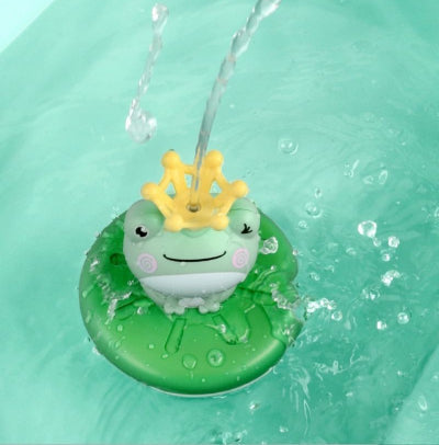 jouet de bain grenouille dans eau