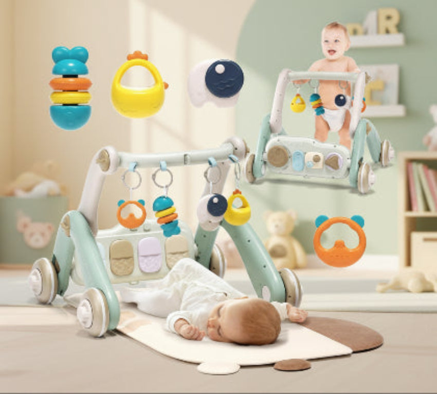 tapis éveil bébé debout girafe