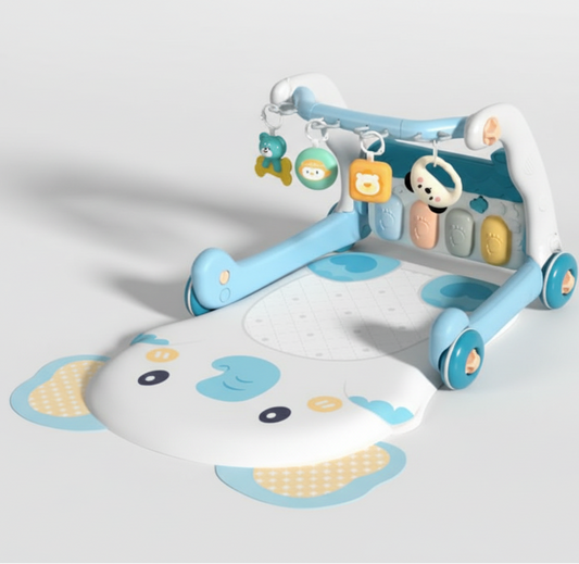 tapis éveil bébé élephant expérience