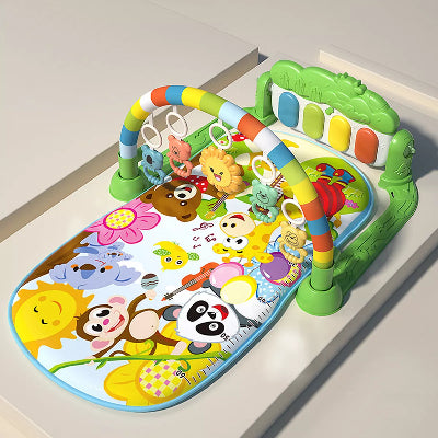 tapis éveil bébé exposé couleur verte