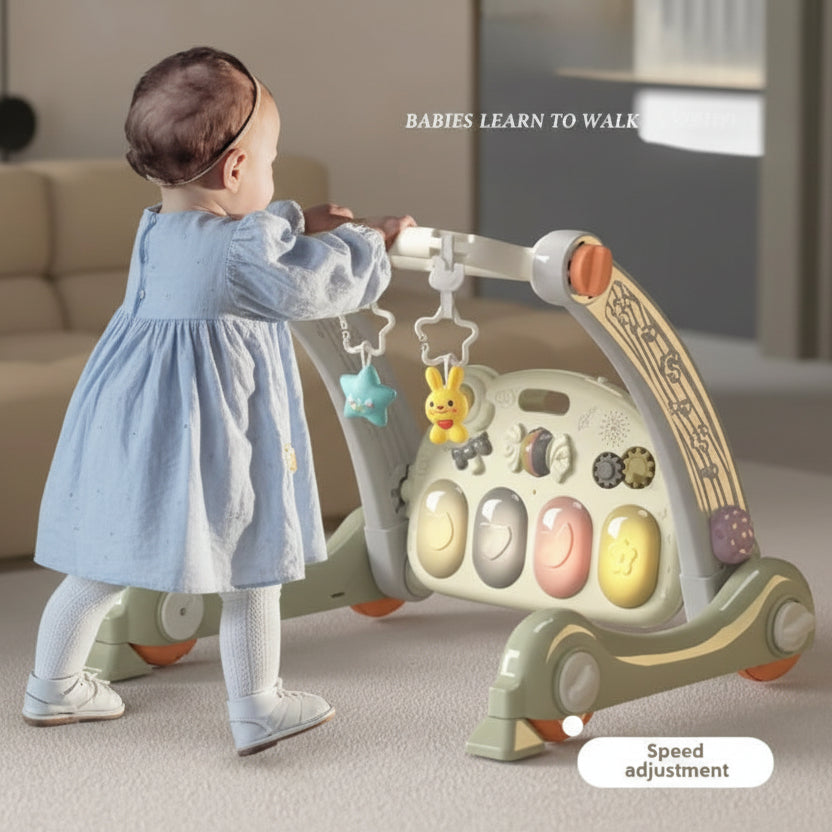 tapis éveil bébé fillette robe qui marche