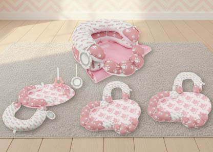 tapis éveil bébé rose