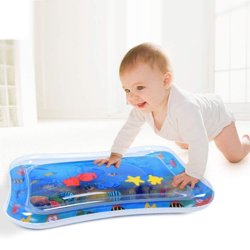 tapis éveil poissons mer bébé heureux bis