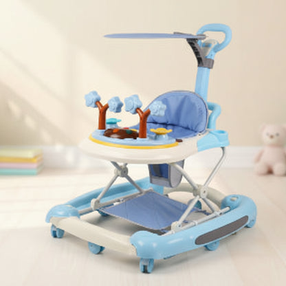 trotteur bébé bleu