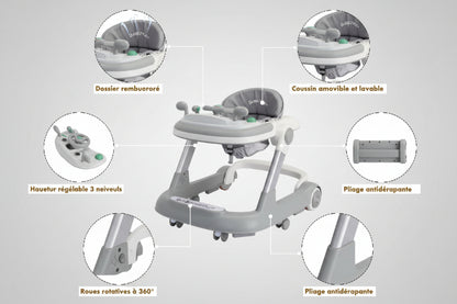 trotteur bébé explications matériaux