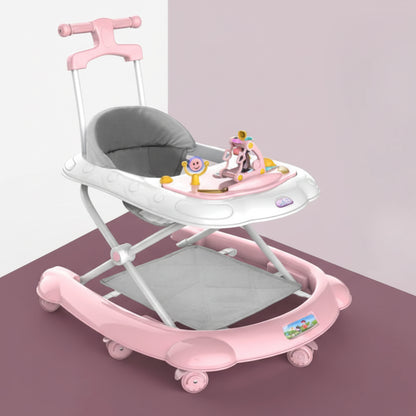 trotteur bébé rose