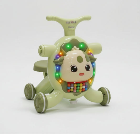 trotteur bébé trois en un lumières