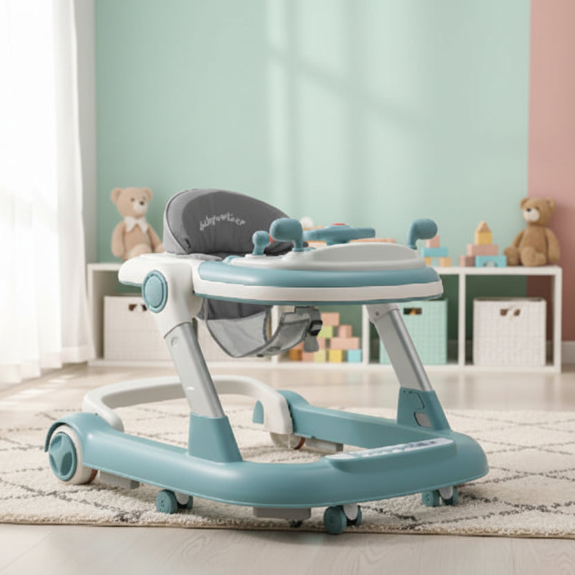 trotteur bébé variante bleu